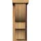 Ekena Millwork Ridgewood Rough Sawn Corbel w/Backplate, Western Red Cedar, 6"W x 12"D x 16"H COR06X12X16RID01RWR - alternate 4